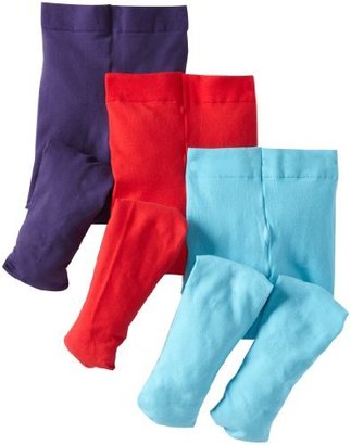 Country Kids Little Girls' Fashion Pima Cotton Tights 3 Pair