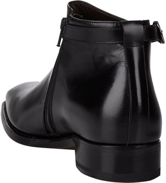 Harris Buckle-Strap Ankle Boots