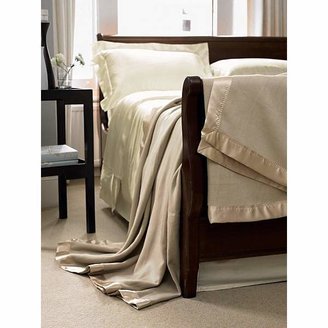 House of Fraser Gingerlily Biscuit silk double blanket