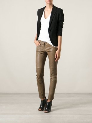 Isabel Marant skinny leather trousers