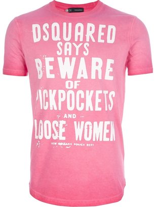 DSquared 1090 DSQUARED2 'Pickpocket' t-shirt