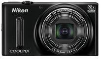 Nikon S9600 16 Megapixel Digital Camera - Black