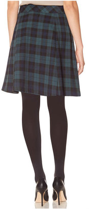 The Limited Plaid Skater Skirt