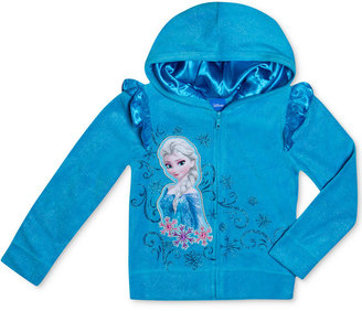 Disney Little Girls' Frozen Velour Hoodie