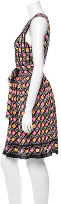 Anna Sui Silk Wrap Dress
