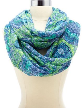 Charlotte Russe Paisley Printed Infinity Scarf