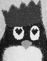 Fashion Union Furry Penguin Christmas Jumper