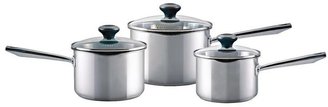 Meyer 3-Piece Cookware Set - Stainless Steel