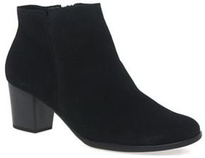 Gabor Black 'Greene' Womens Ankle Boots