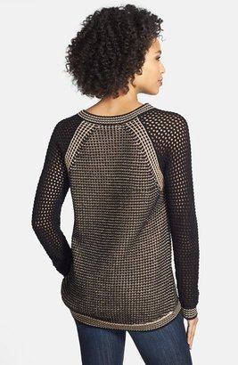 Vince Camuto Beehive Stitch Sweater