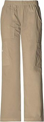 Cherokee Women's Mid-Rise Pull-On Pant Cargo Pant