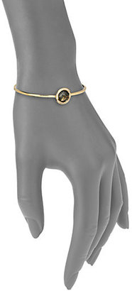 Ippolita Gelato Rutilated Quartz, Hematite, Diamond & 18K Yellow Gold Lollipop Doublet Toglette Bracelet
