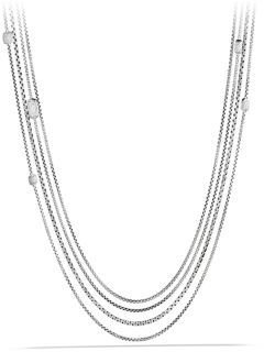 David Yurman Confetti Station Necklace with Diamonds