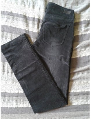 Diesel Black Cotton Trousers