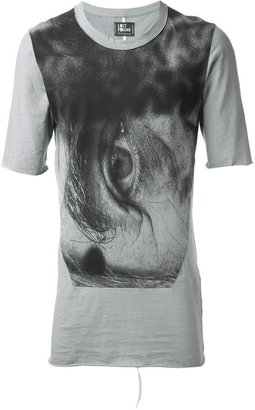 LOST AND FOUND face print t-shirt