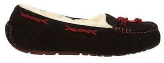 UGG Women's Shoes Brett Suede Moccasins 1005531 Black *New*
