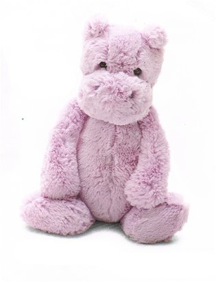 Jellycat Bashful Lilac Hippo Stuffed Animal - Medium 12"