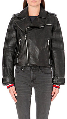 Marc by Marc Jacobs Leather biker jacket