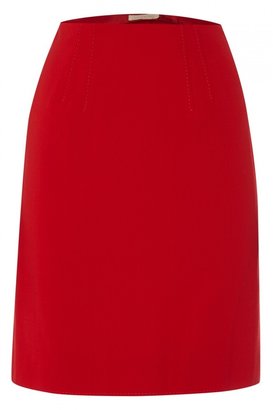 Valentino Wool Blend A-Line Skirt