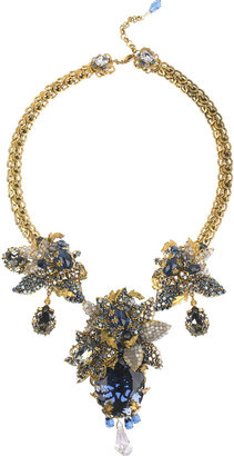 Bijoux Heart Vintage floral necklace