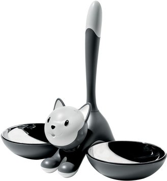 Alessi Tigrito  Cat Bowl, Grey
