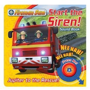 Harper Collins Fireman Sam Start the Siren! Emergency Sound Book