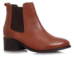 Carvela Brown 'Toby' Mid heeled ankle boots