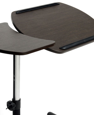 Olsen Wheeled Laptop Tray Table with Tilt Control