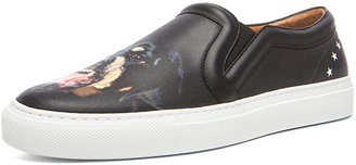 Givenchy Rottweiler Skate Leather Sneakers