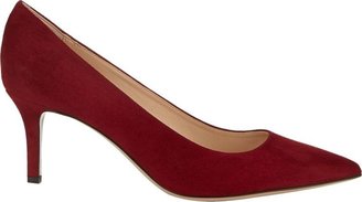 Barneys New York Milly Point-Toe Pumps-Red