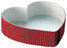 Container Store Heart Baking Pans Red Pkg/3