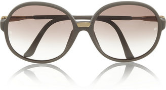 Linda Farrow Acetate round-frame sunglasses