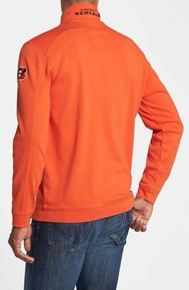 Tommy Bahama 'Cincinnati Bengals - NFL' Quarter Zip Pima Cotton Sweatshirt