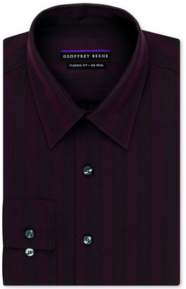 Geoffrey Beene Non-Iron Tonal Stripe Dress Shirt