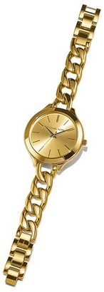 MICHAEL Michael Kors Michael Kors 'Slim Runway' Chain Bracelet Watch, 42mm