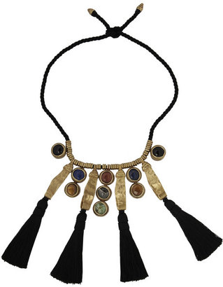 Etro Gold-plated multi-stone necklace