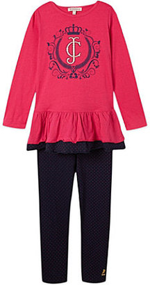 Juicy Couture Printed dress and leggings set 4-7 years