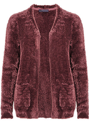 Marks and Spencer M&s Collection Fluffy Open Front Cardigan