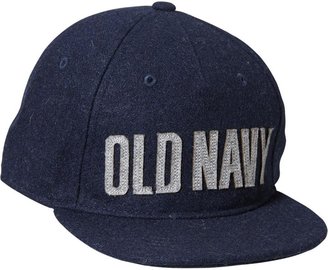 Old Navy Boys Wool-Blend Logo Baseball Hats