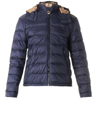 Burberry Mitchson hooded quilted jacket