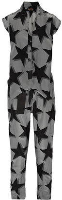 Vivienne Westwood Discovery printed crepe de chine jumpsuit