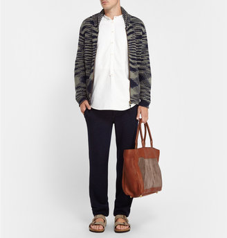 Missoni Striped Cashmere and Wool-Blend Cardigan