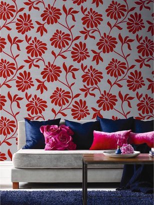 Ophelia BARBARA HULANICKI Wallpaper - Red