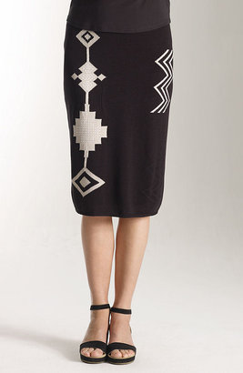 J. Jill Global-inspired knit skirt