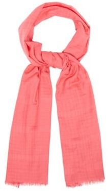 Ben de Lisi Principles by Designer bright pink fine ladder scarf