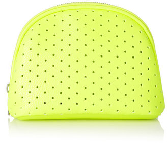 Forever 21 LOVE & BEAUTY Perforated Midsize Cosmetic Bag