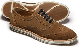 Charles Tyrwhitt Ginger suede Drayton lace up shoes