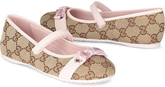 Gucci Canvas and leather shoes 4-8 years