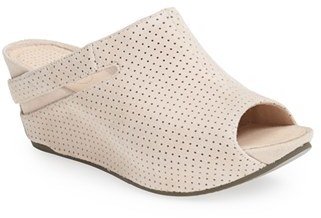 Tsubo 'Ovid' Perforated Wedge Sandal (Women)