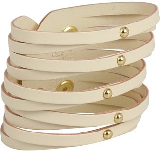 Linea Pelle Sliced Cuff with Dome Studs